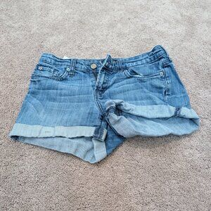 Banana Republic cuffed denim shorts